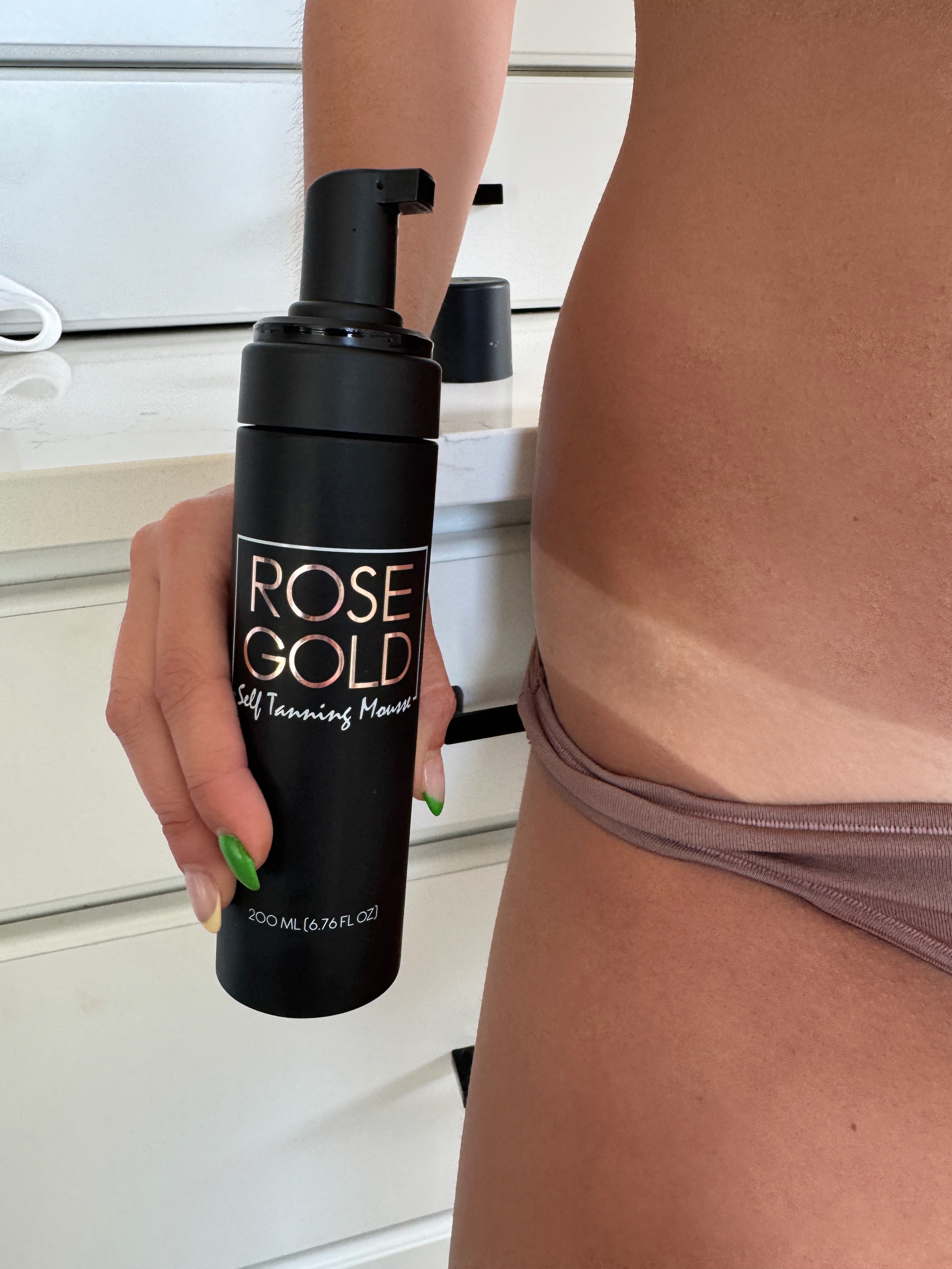 Rapid Rinse Self Tanning Mousse – Dark Neutral Bronze