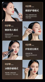 Home Use Facial Massager Anti Aging Microcurrent Device Red Light Therapy RF Skin Tightening Beauty Instrument For Face Lifting