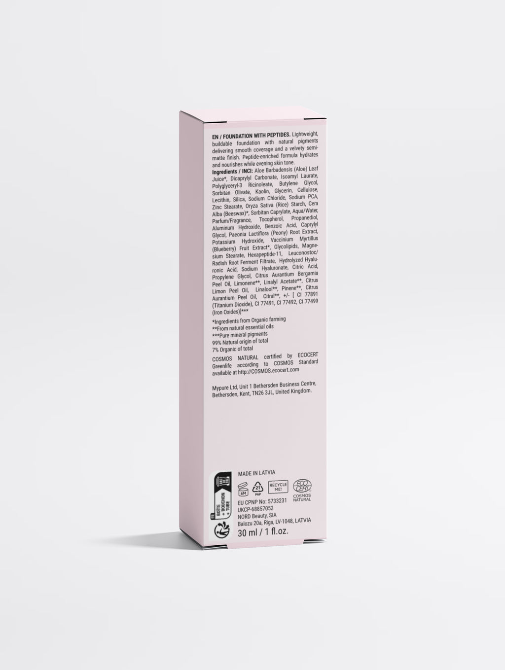 Foundation with Peptides, 50 Deep Cool